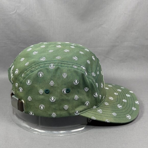 Rhinegeist Brewery Strapback Hat Cap Green 5 panel Beer Cincinnati Ohio USA Mens - Picture 5 of 15
